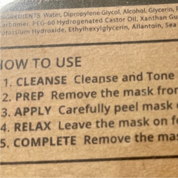 Hommeface face masks for his self care- great gift idea for him- New unopened - Picture 5 of 9